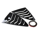 2 Pieces Side Window Quarter Scoop Louver Covers For 2013-2018 Subaru BRZ