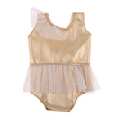 Golden Ballet Dancing Dress Jumpsuit Outfit for 18Â” American Girl Our Generation Dolls Clothes