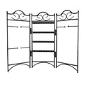 Earrings Necklace Bracelet Eyeglasses Chain Alloy Jewelry Display Organizer Storage Holder Shelf - Black