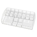 Lady's Acrylic Container Makeup Case Cosmetic Jewelry Storage Display Holder