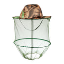 Anti-mosquito Head Net Cap Camping Fishing Beekeeping Hat Mask Face Protect