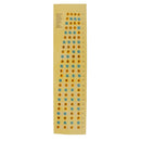 Unltra Thin Fretboard Note Sticker Inlay Marker Electric Bass Learners Exercise Aid