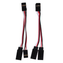 Y Harness 3Pin Wire Cable Male Female 2 in 1 for Futaba JR Servo/ESC Connect
