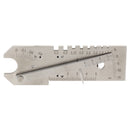 Stainless Steel Welding Tools, Universal Weld Measuring Gauge Multi Function Practical Mesure Tool for Welder Welding Gauge Weld Seam Gauge