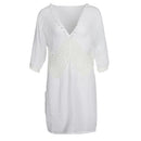 Women's Summer Beach Dress Cover Up Bikini Crochet Swimwear Bathing Suit Tops