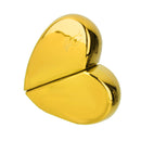 25ML Capacity Candy Heart Shape Refillable Spray Bottle Perfume Storage Holder Travel Lovers Gift Gold