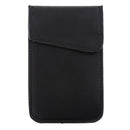 RFID Signal Blocking Bag Anti Theft Bag Car Key FOB & Cell Phone & Electronic Card Blocking Pocket Black