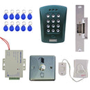 Home Door Entrance Security Safety Password Keypad 10 Keyfobs RFID Access