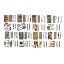 1/72 Scale 8Pcs Battle Tank Model Building Kit The Leopard 2A5/Russia T72-M1