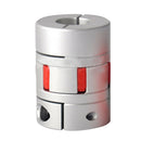 New 45mmx 66mm CNC Stepper Motor Flexible Plum Jaw Shaft Coupler Aluminium D20