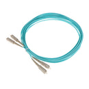 5Meters Multimode 10Gb Duplex Fiber Optic Cable(50/125) SC-SC OM550 Skyblue