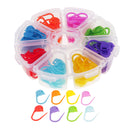 104 Pieces Knitting Crochet Locking Stitch Needle Clip Markers Holder Tools
