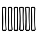 6 Pieces Standard Plastic 2" Scuba Diving Dive Weight Belt Strap Clip Slider Keeper Retainer