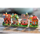 1 pcs Mini Resin Villa Statue DIY Moss Micro Landscape Decoration Garden