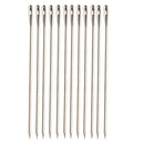 Sewing Braids Track Weave Weft Needles, Hair Extension Needle I Shape Hook for Making Lace Wig