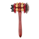 Natural Wood Massage Hammer Stick Knocking Knots Massager Trigger Point Tool