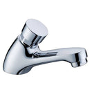 Single Brass Water Delay Self-Closing Basin Sink Washroom Mixer Faucet Tap