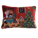 Christmas Design Cushion Pillow Throw Cover Duplex Prints Santa Clause Print Home Accessories