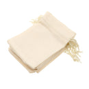 Linen Hessian Drawstring Gift Bags Pouch Xmas Wedding Favor Sacks 14x10cm Pack of 10