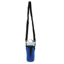 Water Bottle Carrier, Insulated Neoprene Blue Water Bottle Holder Bag Case Pouch Cover 500ML