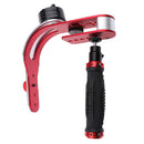 Camera Stabilizer Motion Steady Cam for DSLR Camera Camcorder DV Red+Black
