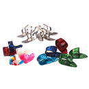 15 Pieces Guitar Bass Finger Thumb Picks Plectrums Musical Instrument Parts Set