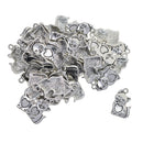 50Pcs Tibetan Silver Pet Cat Charms Pendants For DIY Necklace Jewelry Making