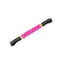 Portable Roller Massage Stick Trigger Point Pain Stress Reliever Travel Accessory Magenta