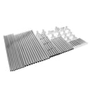 3 Tiers Kitchen Bathroom Shower Caddy Storage Rack Stainless Shelf Organiser Rust-proof