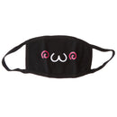 Unisex Antidust Mask Muffle Mask Cute kaomoji Emoticon Mouth Mask Dizzy Mouth