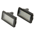 2x Super White LED License Plate Lights for BMW E38 7 Series 728 730 740 750