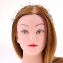 Delicate Bridal Wedding Crystal Headpiece Headwear Hair Accessories Silver