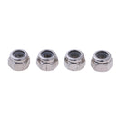 4Pcs A959-B-24 M3 Flange Nuts for WLtoys A969-B A979-B 1/18 RC Car Parts