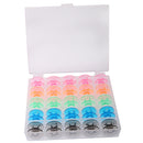 Bobbins/Supply Box for Sewing Machine General Parts Plastic 5 colors 25pcs