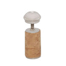Flute Stopper Plug Screw Headjoint Cork Flute Head Screw Cap Silver-Plated