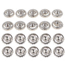20Pcs Spinning Top Metal Performance Spare Parts Gyro Tips Parts Character Toys 1.5cm Diameter