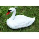 Plastic Floating Swan Decoy for Hunting &Fishing Garden Scarer Scarecrow