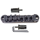 1PCS Black Roller Saddle Tailpiece Style Bridge for LP Les Paul Electric Guitar Parts