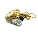 Crystal Shoes Shape Pen Drive USB2.0 Disk Flash Drive Memory for Laptop Computer Silver 32G