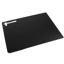 Mouse Pad Gaming Aluminium Mouse Pad with Non-slip Rubber Base Micro Sand Blasting Aluminium Surface for Fast and Accurate Control Black