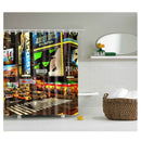 Water-Resistant Home Bathroom Bedroom Window Use Shower Curtain Water-resistant Bathroom Curtain Liner With Hooks