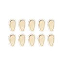 10 Pieces Oval Silicone Eyeglass Nosepads Glasses Repair Replacement Parts