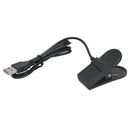 New Charger Charging Cradle / Data Clip Cable Cord for Garmin forerunner 35 GPS Watch Black