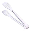 Stainless Steel Tongs BBQ Kitchen Cooking Food Serving Utensil Tong 24x4.5cm, Made of high quality of stainless steel, durable and pratical