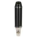 Universal Motorcycle Modified Exhaust Muffler Sliencer Pipe 51mm - Carbon Fiber