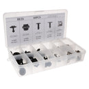 60 Pieces Protective Pan Hardware Kit Pin Clip Nut For Audi A4 S4 VW Passat