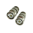 5pcs Female BNC Phono to BNC Male Converter Adapter Plug Video Connector