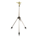 Zinc Alloy Irrigation Spray Head Metal Water Watering Sprinkler With Tripod
