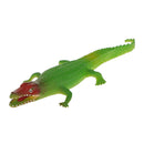 Simulation Animal Model - Rubber Crocodile Model Figures Kids Gift Joke Props Green