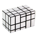2in1 Conjoined Mirror Magic Cube Speed Cube Twist Puzzle Brain Teaser Game Kids Educational Toy Holiday Gift